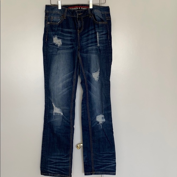 Standard and Practices size 29 boot leg jeans - Picture 4 of 5